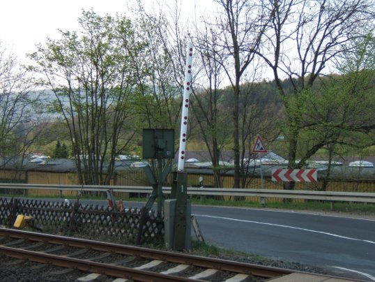 Bild: Die andere Schranke.