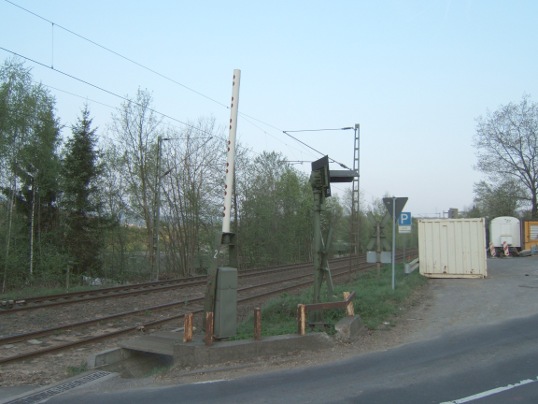 Bild: Die Schranke und das Licht