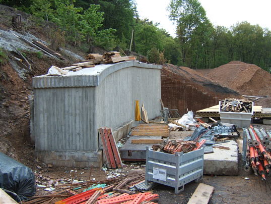 Bild: Nochmal das Mäuerchen von weiter oben