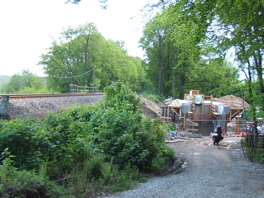 Bild: Vom Wald aus - auf Wiedersehen!