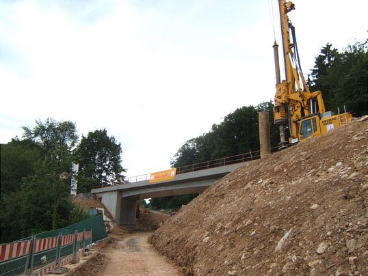 Bild: Blick nach oben - da muss noch viel Dreck weg.