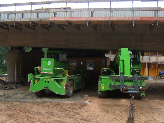 Bild: Die Flips stellen sich unter.