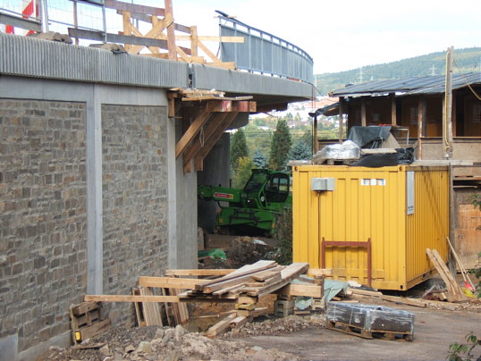 Bild: Sehr viel Zeug und hinten ein Flip