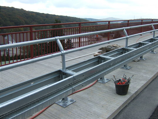 Bild: Die exzellente Leitplanke