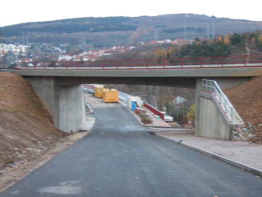 Bild: So sieht's nach unten aus.