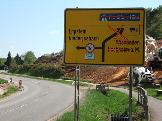 Bild: Da geht nix mehr zur Autobahn