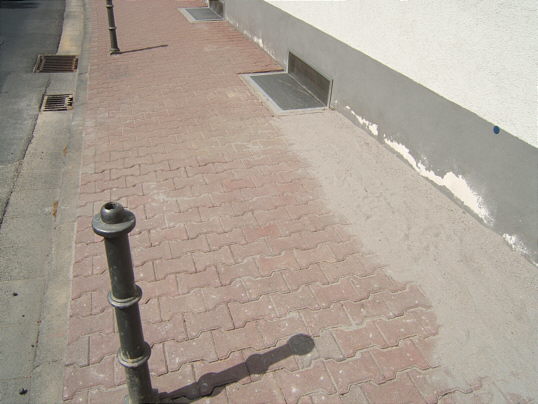 Bild: Die verschwundene Proti-Baustelle