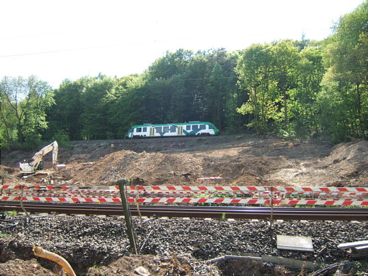 Bild: Ein Vectus-Zug auf der Wiesbadener Strecke