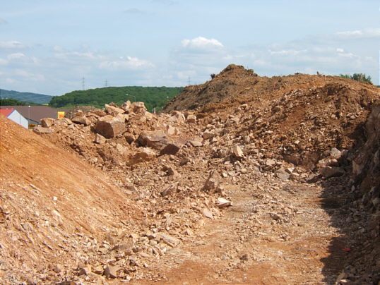 Bild: Geröll aus den Tiefen der Erde