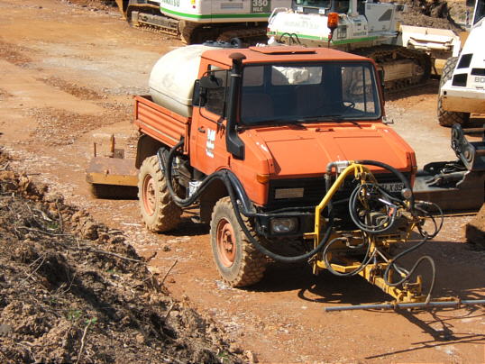 Bild: Yeah, ein UNIMOG!