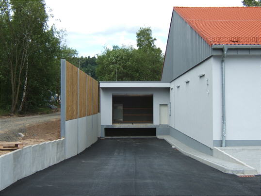 Bild: Die Lieferannahme