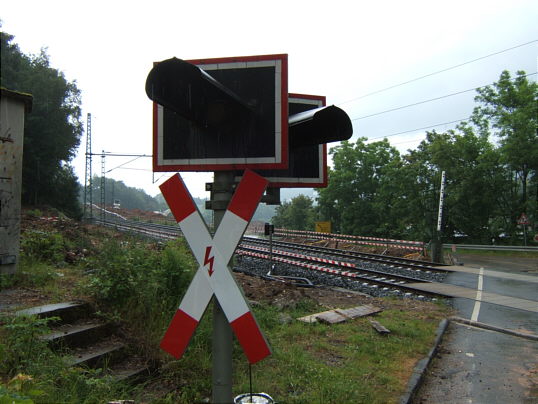 Bild: Feuchte Blinklichter