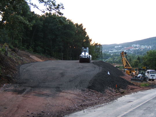 Bild: Die Rampe im Bau