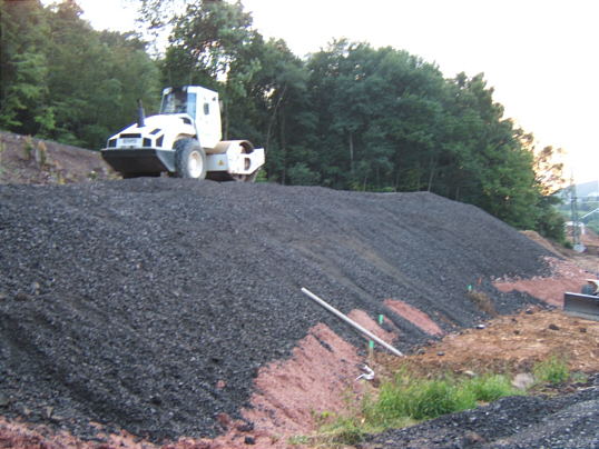 Bild: Die Rampe im Bau