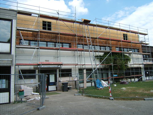 Bild: Da oben wird irgendwas gemacht.