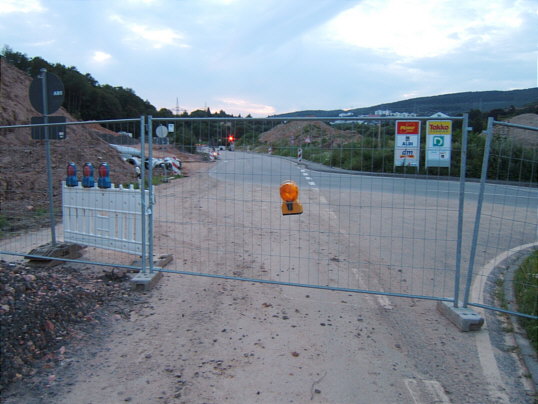 Bild: Das Gitter von der falschen Seite