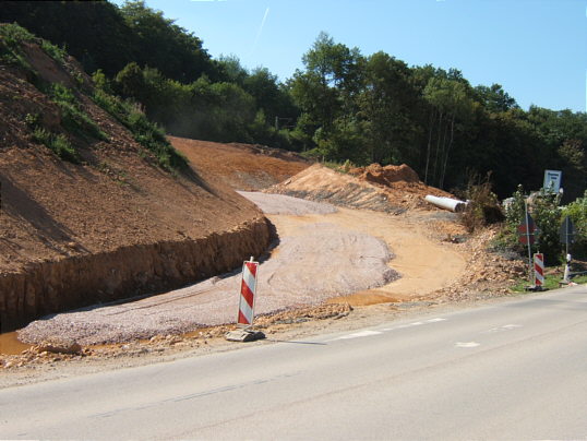 Bild: Die hübsche Auffahrt.