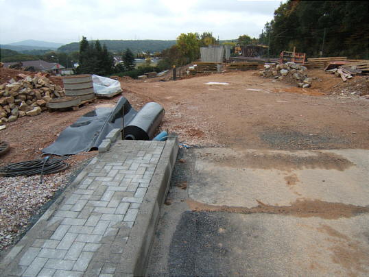 Bild: Hier ist im Moment Straße all.