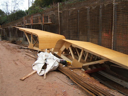 Bild: Die schicken Verschalungen