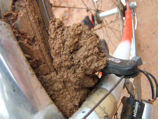 Bild: Mein armes Fahrrad