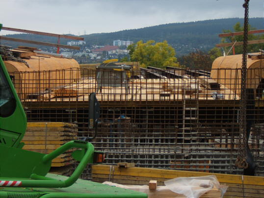 Bild: Die Brücke von oben