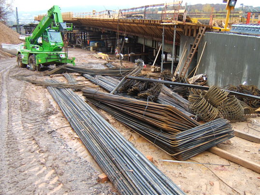 Bild: Sehr viel Stahl, den Flip da beobachtet.