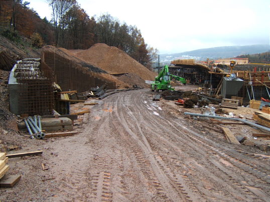 Bild: Und das die Zufahrt.