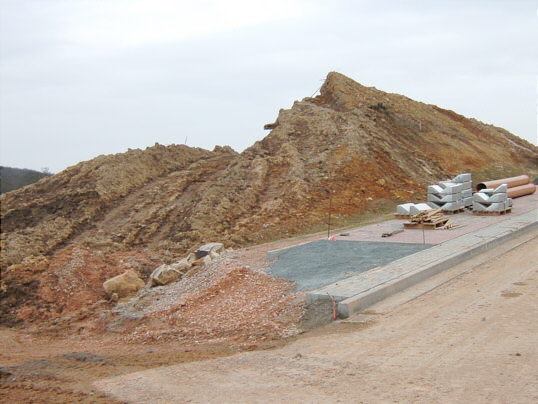 Bild: Die Berge zerfallen langsam.