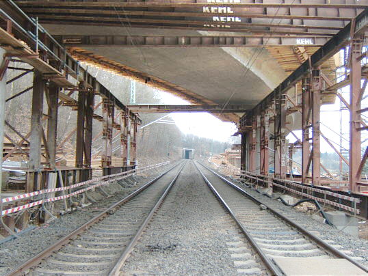 Bild: Da kommt jetzt kein Zug.