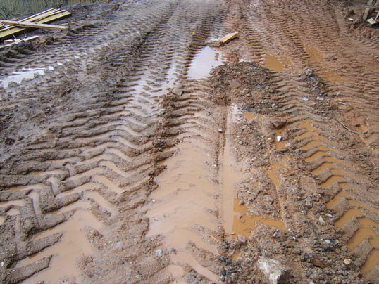 Bild: Das ist der angenehme Untergrund.