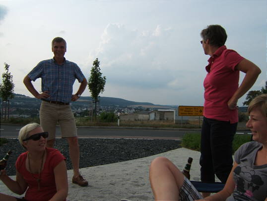 Bild: Die Billen-Eltern zu Besuch