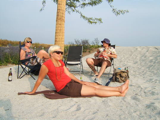 Bild: Mit ein bisschen Gimp sind wir ganz schnell auf Malle oder so.