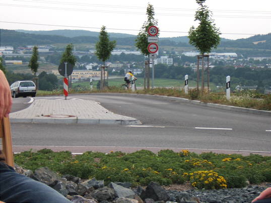 Bild: Der ominöse Radler