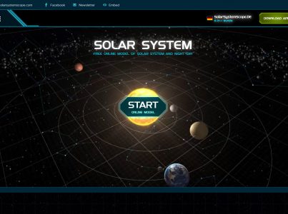 Solar System Scope – Online-Sonnensystem
